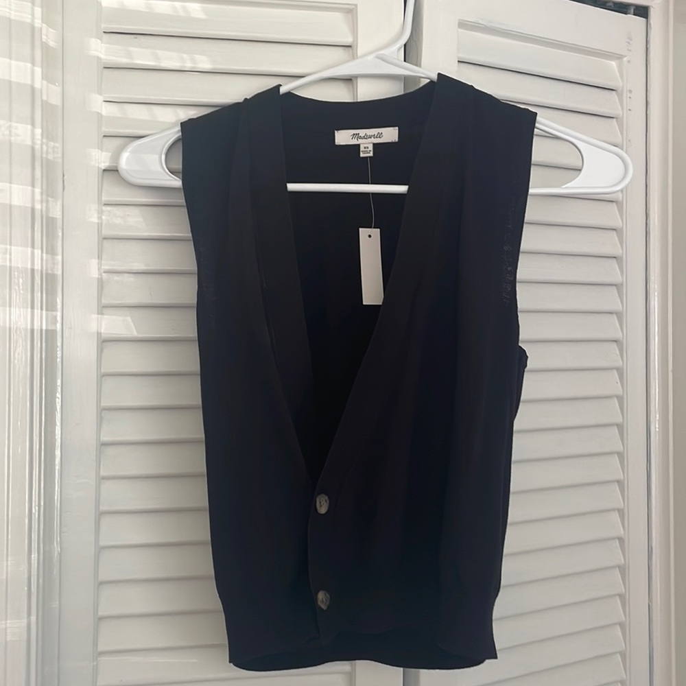 Madewell Asymmetric Vest